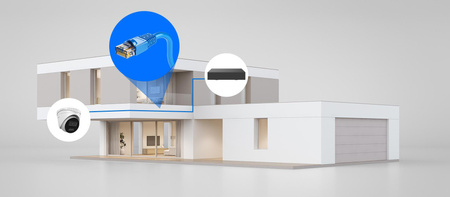 Zestaw monitoringu IP Hilook 2 kamery IPCAM-T8-30DL 2.8mm