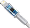 Kabel USB-C / Lightning iPhone Baseus Cafule CATLGD-A02 2m 20W PD Quick Charging Biały