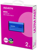 Adata Dysk zewnętrzny SSD SE880 2TB USB3.2A/C Gen2x2 Niebieski