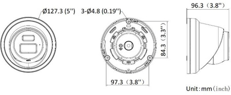 KAMERA IP HIKVISION DS-2CD2363G2-LI2U(2.8mm) PL
