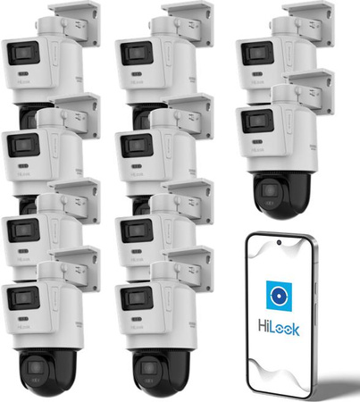 Kamera IP Hilook PTZ-D4 dualna 8MP (4MP + 4MP) Opakowanie zbiorcze 10szt.