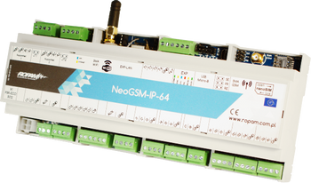 ROPAM CENTRALA ALARMOWA NEOGSM-IP-64-D12M