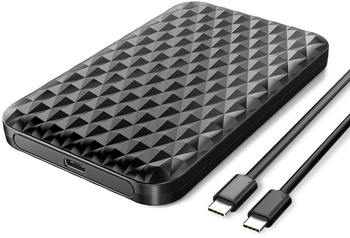 Obudowa na dysk HDD/SSD Orico 2,5'' kabel USB-C 3.1