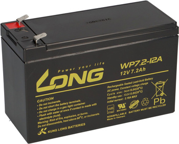 Akumulator AGM LONG 12V 7,2Ah VdS