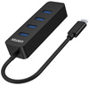 Unitek H1117B Hub USB-C, 4 porty USB 3.1, aktywny, 10 W
