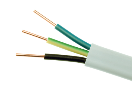 Przewód elektryczny drut płaski YDYp 450/750V 3x2,5mm2 50m MERCOR