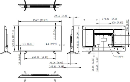 Monitor hikvision DS-D5043U3-1V0S