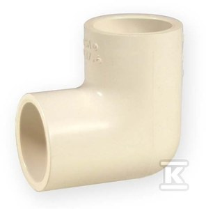 KOLANO 90ST KW/KW 1/2" PVC-C