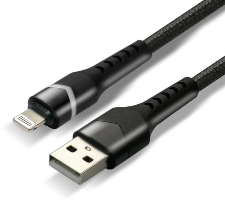 Kabel USB-A / lightning apple iphone LED rgb everactive CBB-1IBR 100cm 2, 4A