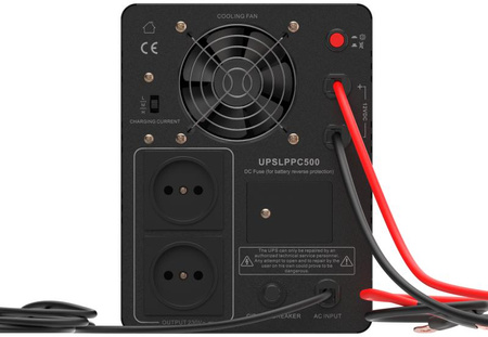 UPS ZASILACZ AWARYJNY Greencell PowerCore 800VA 500W AVR 12VDC LCD