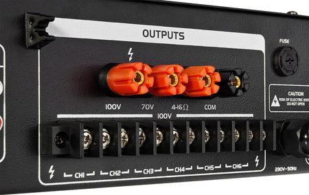 Wzmacniacz PA HQM2650BC Radio FM/MP3/BT 650W