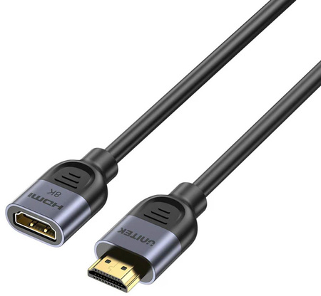 Adapter Unitek przedłużacz HDMI (M) - HDMI (F) 2.1, 8K 1m