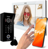 Wideodomofon Eura VDP-99C5 czarny, WiFi, RFID, TUYA