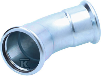 KOLANO 45 ST.76X76 STEEL SPRINK.