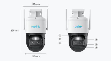 Kamera IP Reolink Trackmix Series G770 8MP LTE akomulatorowa
