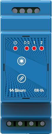 Moduł karta wejść/wyjść na szynę DIN KW-04 Tech sterowniki