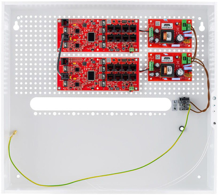 Zestaw do 16 kamer IP switch PoE 16P+2G ATTE IP-16-20-H