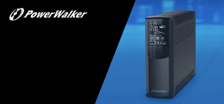 UPS Zasilacz Awaryjny PowerWalker VI 600 CSW FR