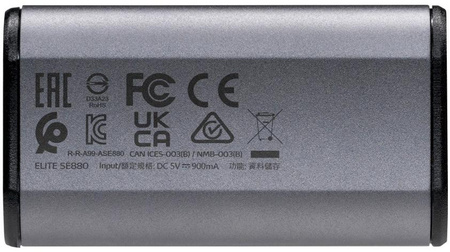 Adata Dysk zewnętrzny SSD SE880 1TB USB3.2A/C Gen2x2 Szary