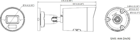 Kamera IP Hikvision DS-2CD2043G2-LIZ2UY(2.8/4mm)