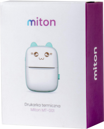 Drukarka termiczna Miton MT-001 +15 rolek