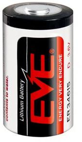 Bateria LS33600 / ER34615 D / R20 EVE 3,6V 19000mAh (1 szt.)