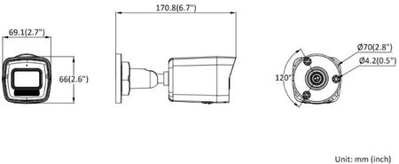 Kamera IP Hikvision DS-2CD1023G2-LIU 2.8mm PL
