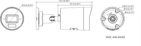 Kamera IP hikvision DS-2CD2H87G3-LIZS2UY/SL(2.8-12mm)BLK