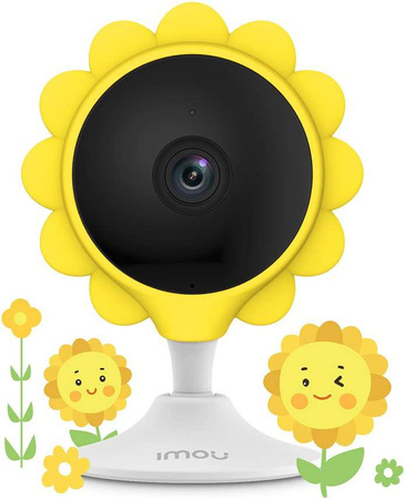 Kamera IP IMOU Cue 2 IPC-C22EP-A z pokrowcem silikonowym pomarańczowym