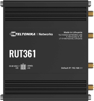 Teltonika RUT361 router przemysłowy 4G / LTE (RUT361100000)