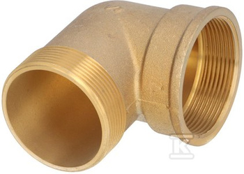 KOLANO MOSIĘŻNE 2"  NAKR-WKR ŻÓŁTE