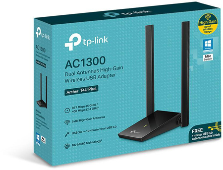 Adapter WLAN USB TP-Link Archer T4U Plus