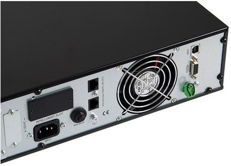 UPS Zasilacz Awaryjny Green Cell 1000VA 900W DO SZAFY RACK RTII Z Wyświetlaczem LCD UPS13