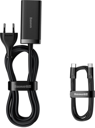 ŁADOWARKA SIECIOWA Baseus GaN 3 Pro Desktop Charger CCGP000101 100W 2x USB-A 2x USB-C PD 3.0 QC 4.0+