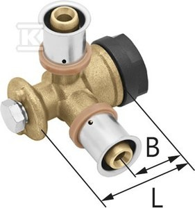 PODEJŚCIE 16X2 G1/2 KĄTOWE PRESS