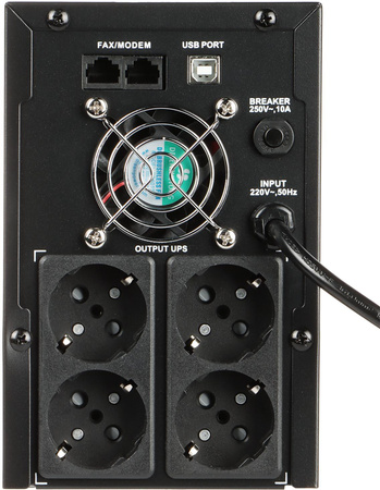 Zasilacz UPS HIKVISION DS-UPS2000/GER 2000VA 1200W