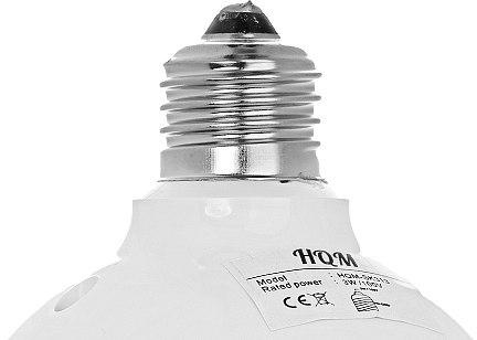Głośnik kulowy HQM-SK313 3W 100V gwint E27 Czarny