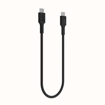 KABEL USB-C / USB-C Greencell PowerStream 30cm PD 100W czarny w oplocie