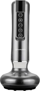 Masażer antycellulitowy z funkcją bańki chińskiej Humanas DermaSmooth - szary