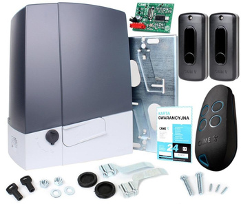 Zestaw CAME BXV 4 SAFE TOP do 400kg bram przesuwnych