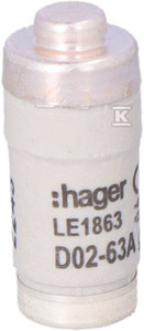 WKŁ.BEZP.D0 D02/E18 63A 400V GL/GG