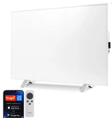 Panel grzewczy IR CRONOS Synthelith PRO CRP-500TWP White