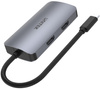 Unitek D1051A Hub USB-C 1xUSB 3.1 Gen1 VGA 2xHDMI PD MST