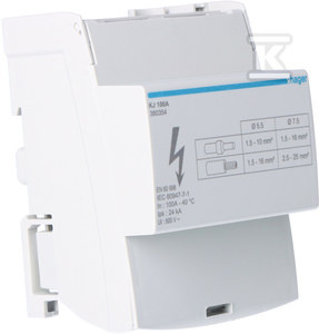 BLOK ROZDZIELCZY 4-BIEGUNOWY IN=100 A