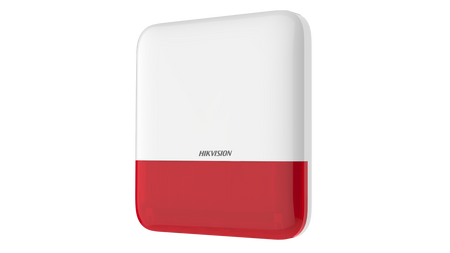 HIKVISION Zewnętrzny sygnalizator alarmowy AX PRO DS-PS1-E-WE(O-STD)/Red