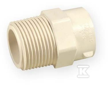 ZŁĄCZKA WKRĘTNA KW/GZ 2 PVC-C