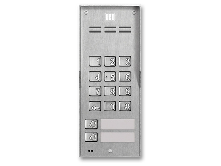 ACO FAM-P-2NPZSACC NT panel natynkowy 2-rodzinny czyt. brel. zamek szyfr.