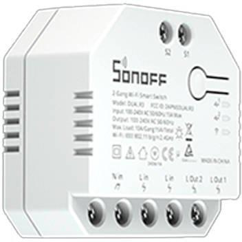 Sonoff sterownik 2-kanałowy roletowy 10A WiFi Dual R3