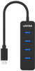 Unitek H1117B Hub USB-C, 4 porty USB 3.1, aktywny, 10 W