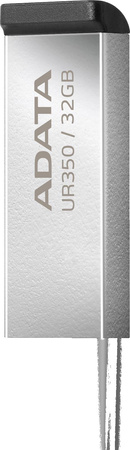 Adata Pendrive UR350 32GB USB3.2 Gen1 Metal czarny